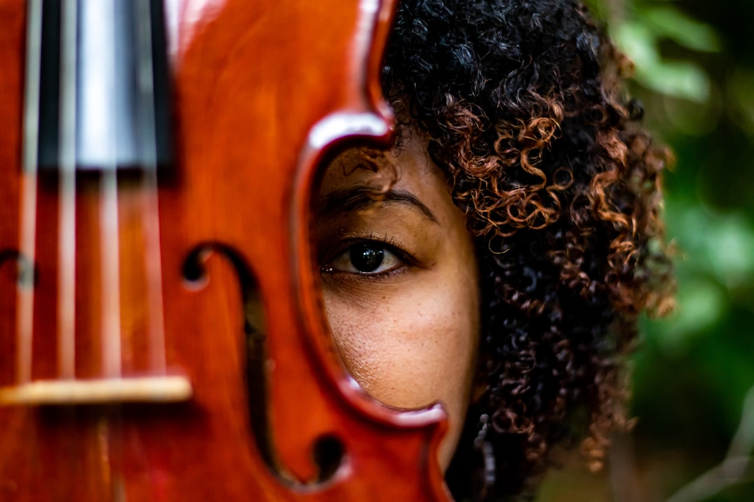 Photo Violinist portrait