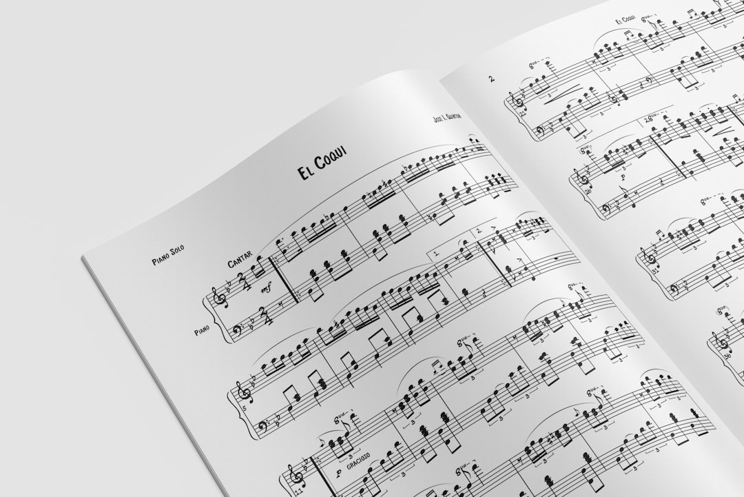 Photo Sheet music