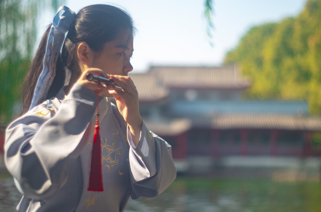 Photo Flute player