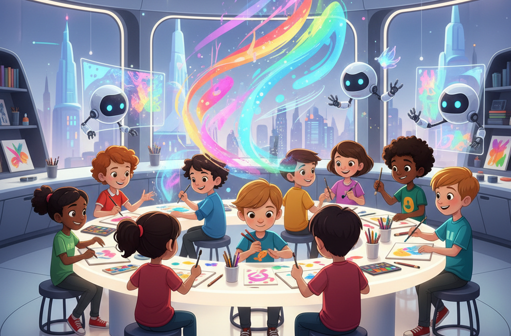 AI 時代下，為什麼兒童畫對大腦發展至關重要？