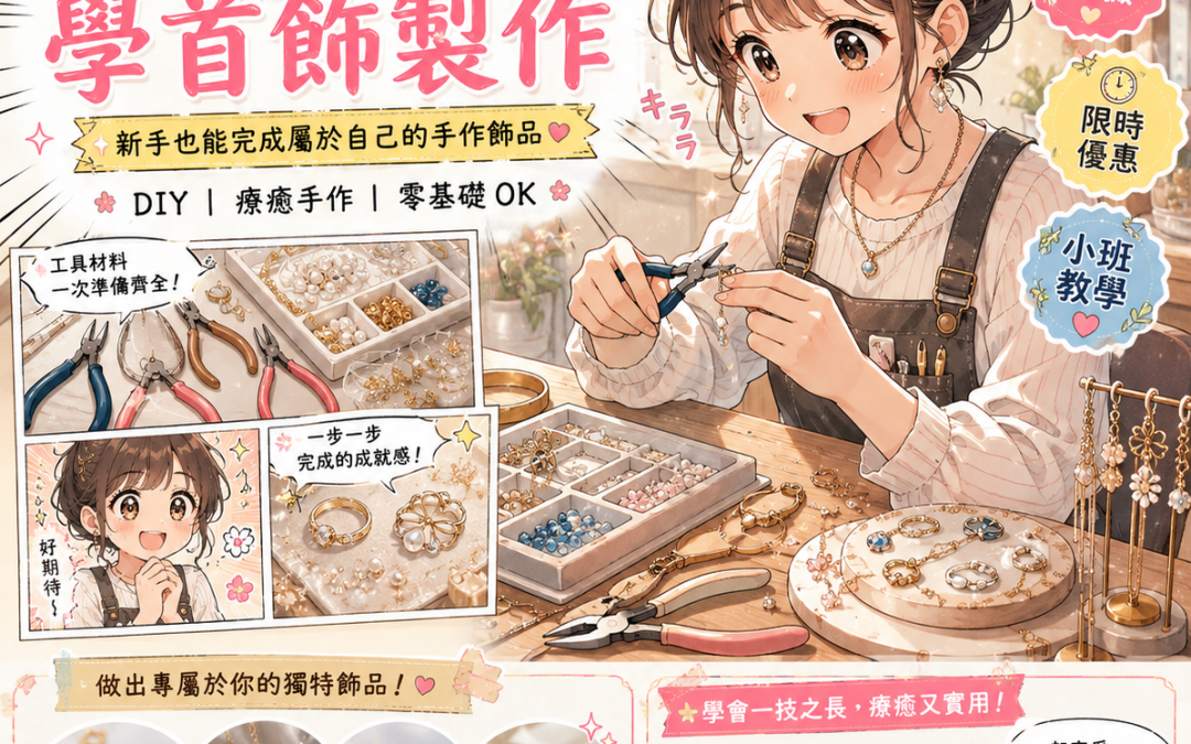 從零開始學首飾製作｜新手DIY首飾完整指南