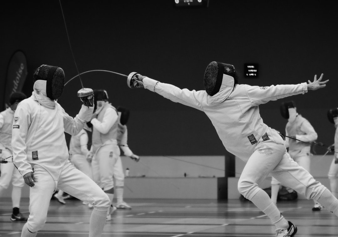 Photo childrens fencing