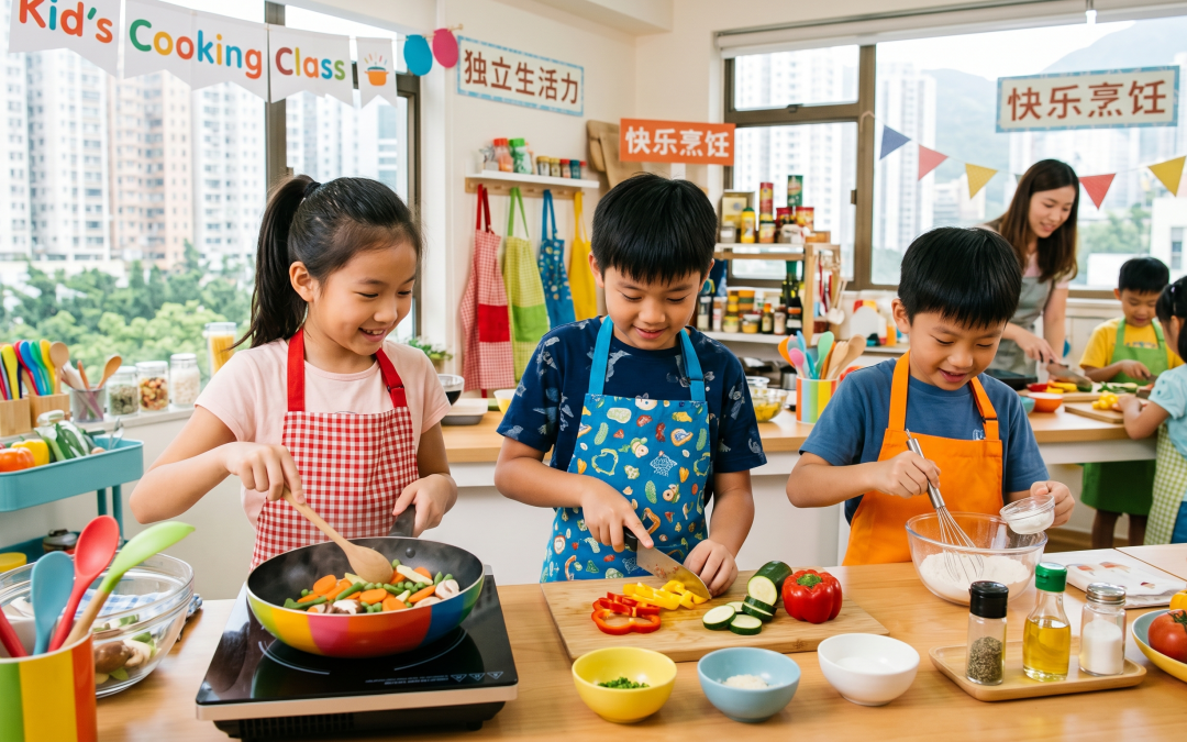 兒童烹飪課程：3招培養小學生獨立生活力