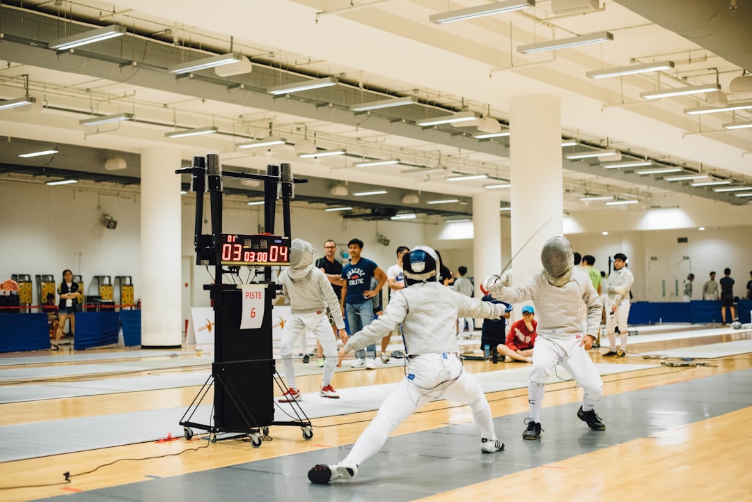 Photo fencing competition